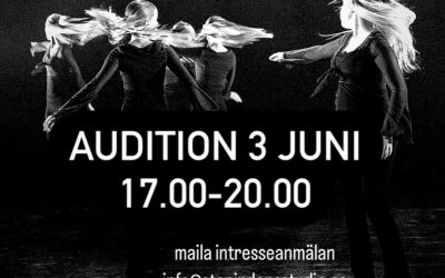 AUDITION! Tisdag 3 juni kl 17 -20